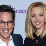 Dan Bucatinsky and Lisa Kudrow arrives for the "Grace and Frankie" Season 4 Premiere on January 18^ 2018 in Palm Springs^ CA